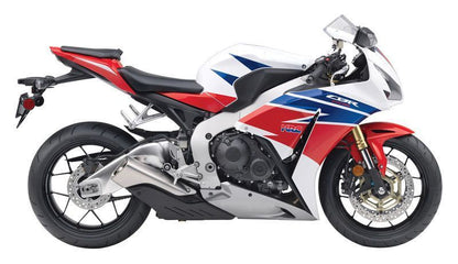 Fairings For Honda CBR1000RR HRC White Silver  (2012-2013-2014)