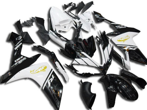 Fairings For Yamaha - YZF1000 R1 07-08 Black White