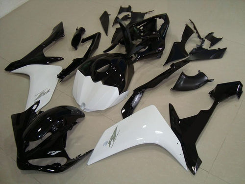 Fairings For Yamaha - YZF1000 R1 07-08 White Black