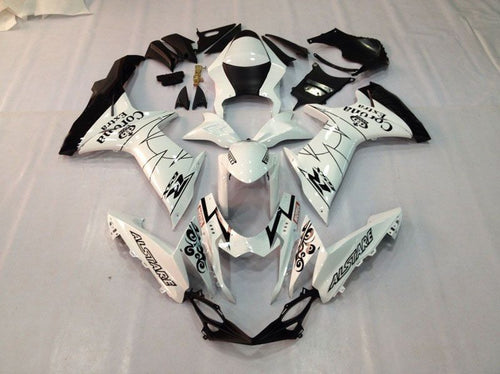 Fairings For Plastics Suzuki GSXR600 GSXR750 K11 White (2011-2021)