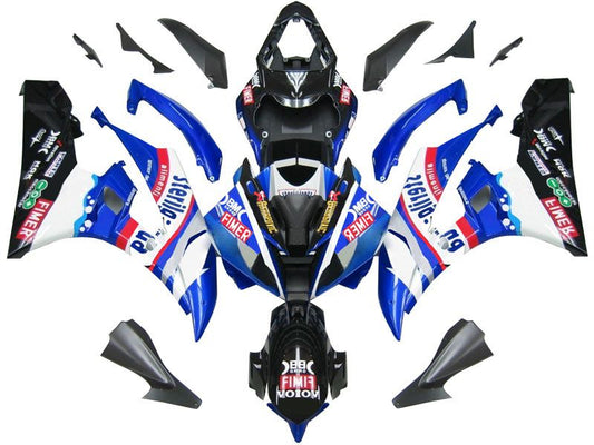 Fairings For Yamaha YZF-R6 Blue Black Sterilgard R6  (2006-2007)