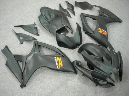 Fairings For Suzuki - GSXR600-750 K6 06-07 Matt Black