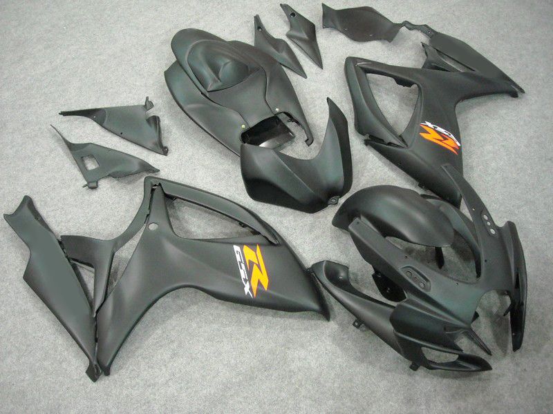 Fairings For Suzuki - GSXR600-750 K6 06-07 Matt Black
