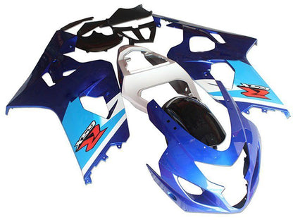 Fairings For Suzuki - GSXR600-750 K4 04-05 Blue White black