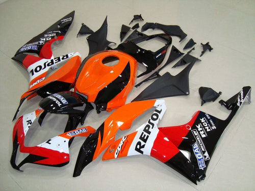 Fairings For Honda CBR 600 RR, 2007-2008 - Orange & Black