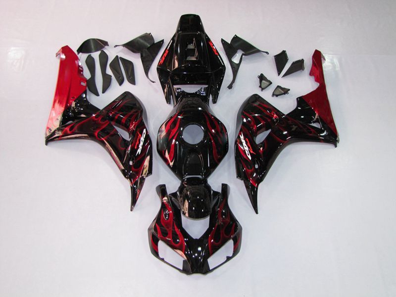 Fairings For Honda CBR1000RR(2006-2007) Red Flame