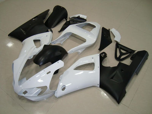 Fairings For Yamaha - YZF1000 R1 00-01 White Black