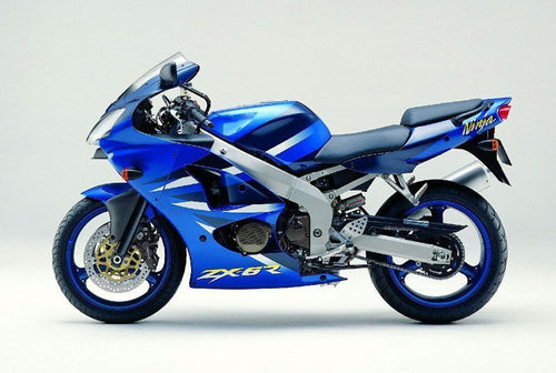 Fairings For Plastics Kawasaki ZX6R 636 Blue ZX6R  (2000-2002)