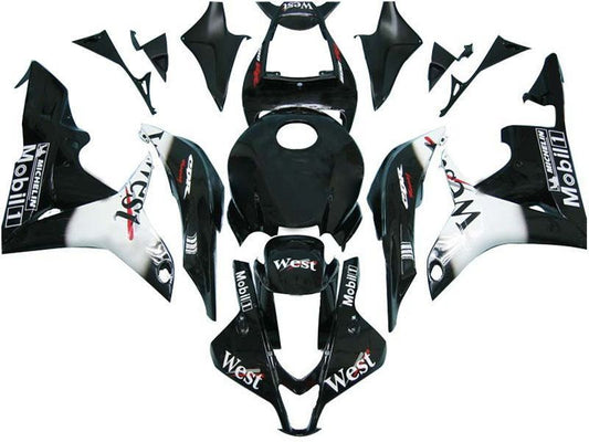 Fairings For Honda CBR 600 RR Black West  (2007-2008)