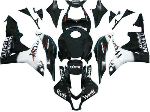 Fairings For Honda CBR 600 RR Black West  (2007-2008)