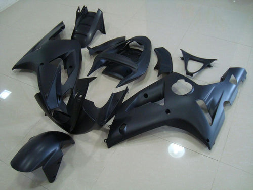 Fairings For Kawasaki ZX-6R, 2003-2004 - Matte Black