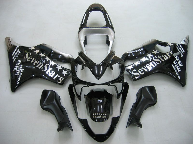 Fairings For Honda CBR 600 F4i Black SevenStars  (2001-2003)
