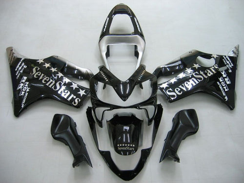 Fairings For Honda CBR 600 F4i Black SevenStars  (2001-2003)