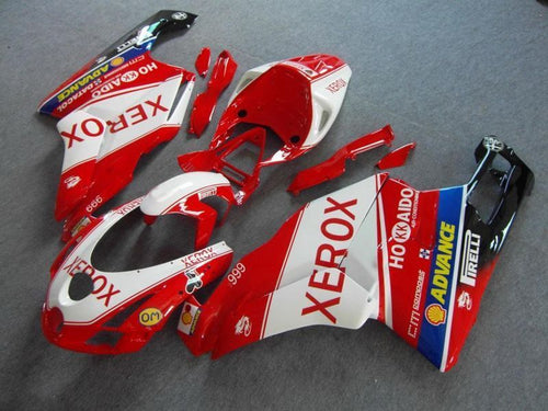 Fairings For Ducati - 999/749 03-04 Red White