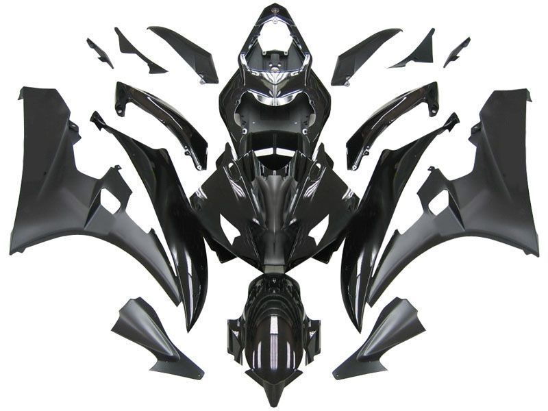 Fairings For Yamaha YZF-R6 Contrast Black R6  (2006-2007)