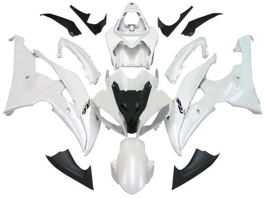 2008-2012 Fairings For Yamaha YZF-R6 Pearl White R6 