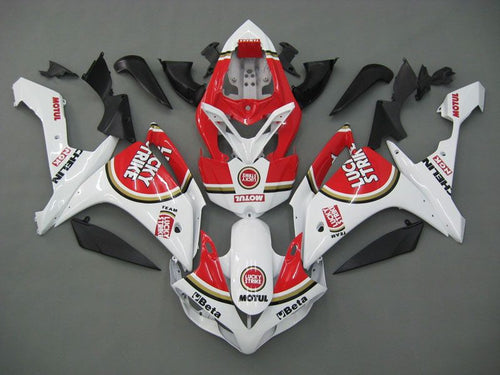 Fairings For Yamaha YZF-R1 White Red  (2007-2008)