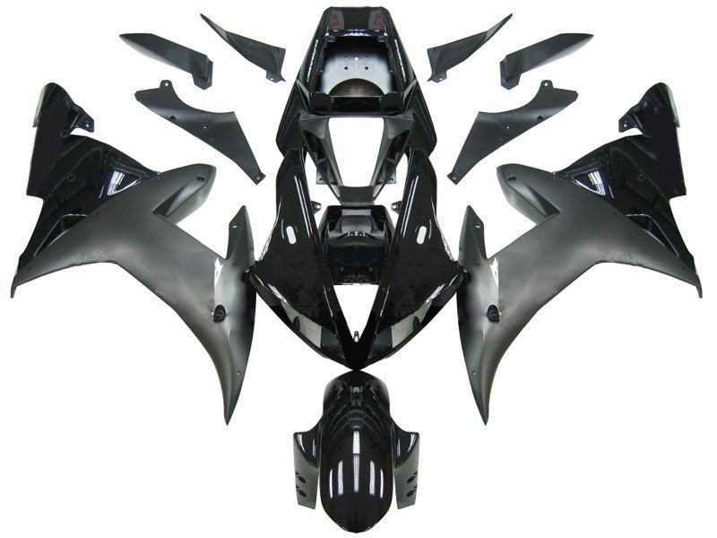 Fairings For Yamaha YZF-R1Contrast Black R1  (2002-2003)