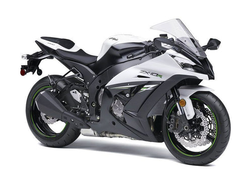 Fairings For Plastics Kawasaki ZX10R Ninja White Black ZX10R (2011-2015)