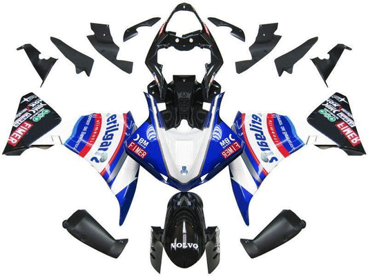 Fairings For Yamaha YZF-R1 Blue White Sterilgard  (2009-2012)