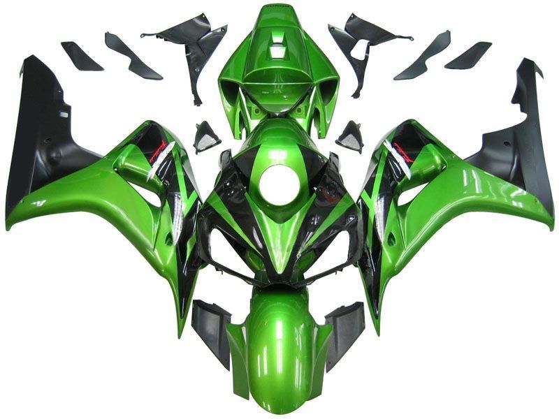 Fairings For Honda CBR 1000 RR Green & Black CBR  (2006-2007)