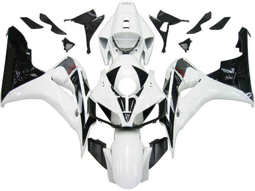 Fairings For Honda CBR 1000 RR White and Black CBR  (2006-2007)