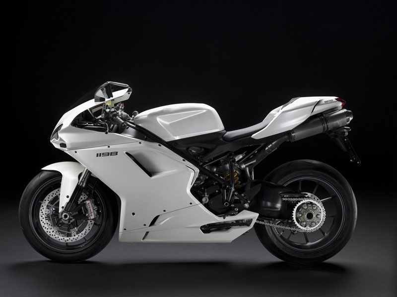 Fairings For Ducati 1098 1198 848  White 1198  (2007-2011)