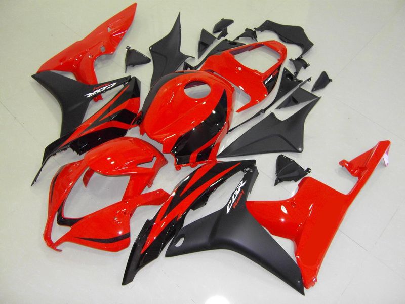 Fairings For Honda - CBR600RR F5 07- 08 Red Black 2