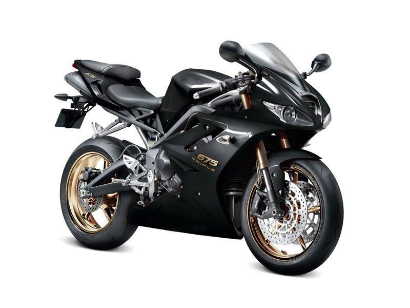 Fairings For Triumph Daytona 675 Black Daytona  (2009-2012)