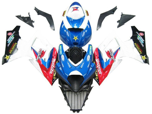 Fairings For Suzuki GSXR 1000 Blue Red White Makita  (2007-2008)