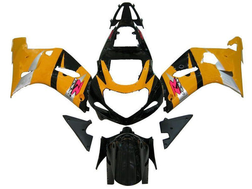 Fairings For Suzuki GSXR 600 Yellow & Black GSXR  (2001-2003)