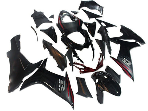 Fairings For Suzuki - GSXR 600-750 K11 2011-2021 Black