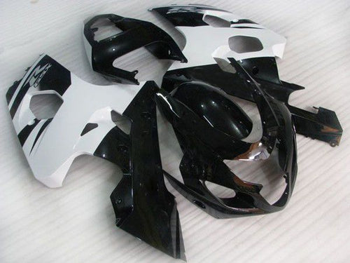 Fairings For Suzuki - GSXR600-750 K4 04-05 OEM Black White
