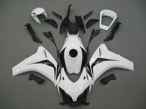 Fairings For Honda CBR1000 RR White & Black CBR  (2008-2011)