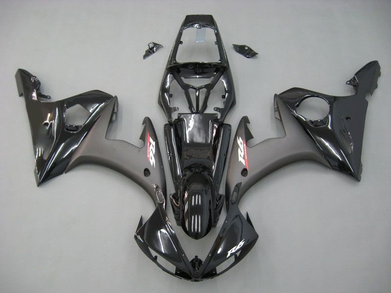 Fairings For Yamaha YZF-R6 Contrast Black R6  (2005)
