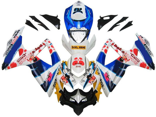 Fairings For Suzuki GSXR 600 750 Multi-Color pepephone  (2008-2009-2010)