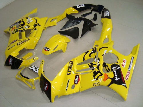 Fairings For Honda - CBR600 F3 97-98 Yellow
