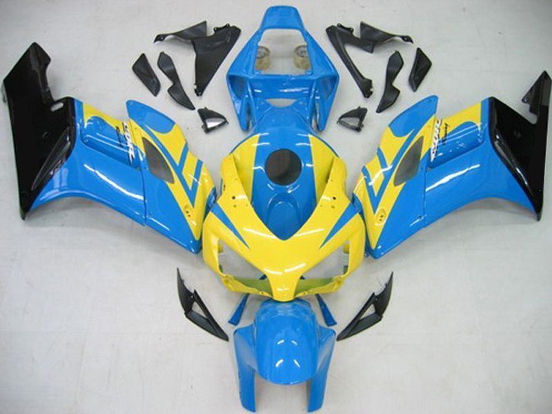 Fairings For Honda - CBR1000RR 04-05 Blue Yellow