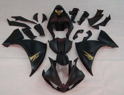 Fairings For Yamaha YZF-R1 Black Matte R1  (2009-2012)