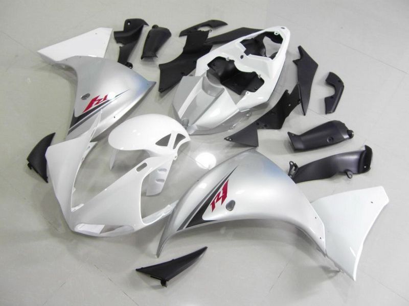 Fairings For Yamaha - YZF1000 R1 2009-2012 White & Silver