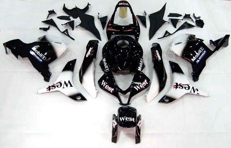 Fairings For Honda CBR 600 RR Black West CBR  (2009-2012)