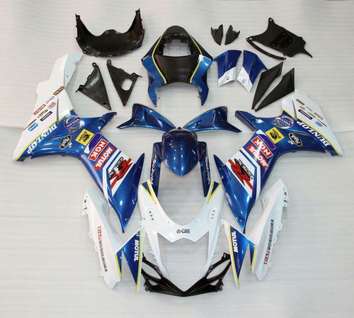 Fairings For Plastics Suzuki GSXR600 GSXR750 K11 Blue White (2011-2021)