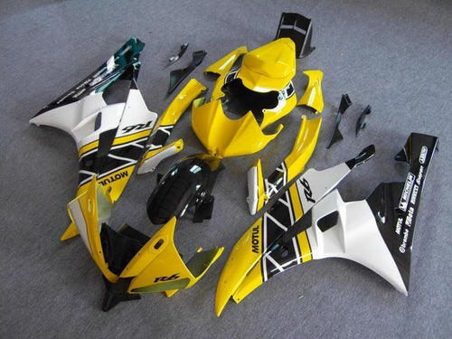 Fairings For Yamaha - YZF-600 R6 06-07 Yellow Black