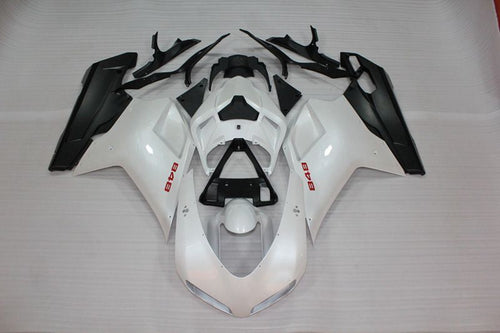 Fairings For Ducati 1098 1198 848 (2007-2011) Pearl White Matte Black