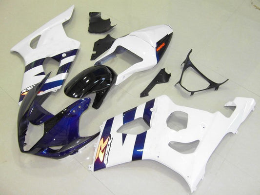 Fairings For Suzuki - GSXR1000 K3 03-04 Dari Blue White