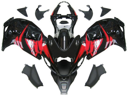 Fairings For Suzuki GSX1300R Hayabusa Black and Red Hayabusa  (1996-2007)