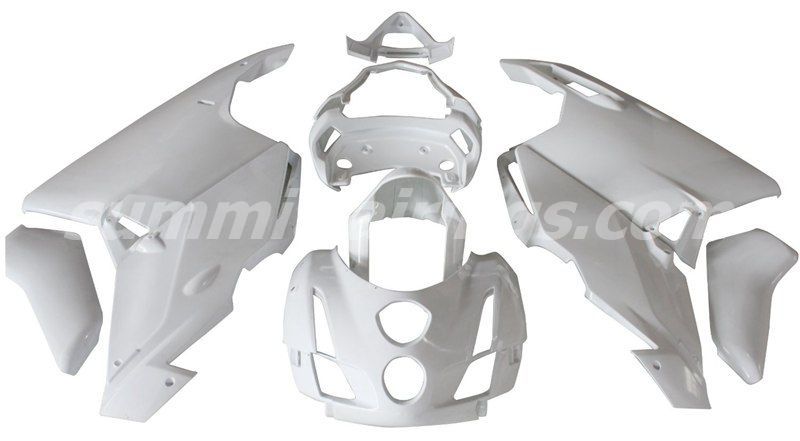 Unpainted Fairings For Ducati 749 03 - 04 Aftermarket ABS 
