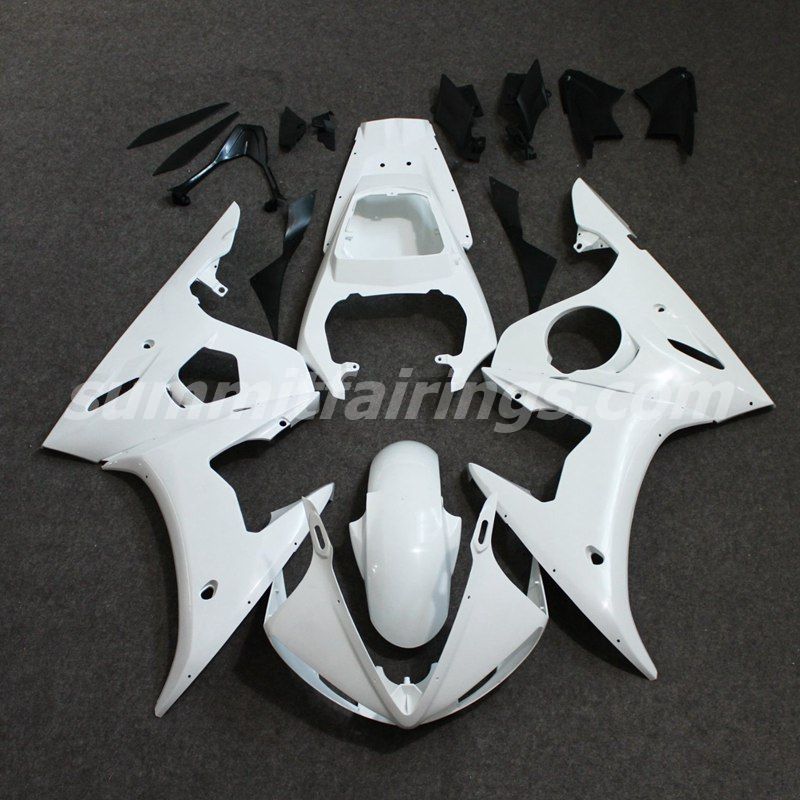 Unpainted Fairings For Yamaha R6 03 - 04 Aftermarket ABS 