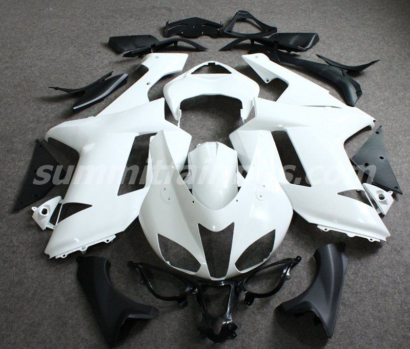 Unpainted Fairings For Kawasaki ZX6R 07 - 08 Aftermarket ABS 