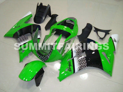 Fairings For Kawasaki ZX-6R, 2003-2004 - Green Nakano
